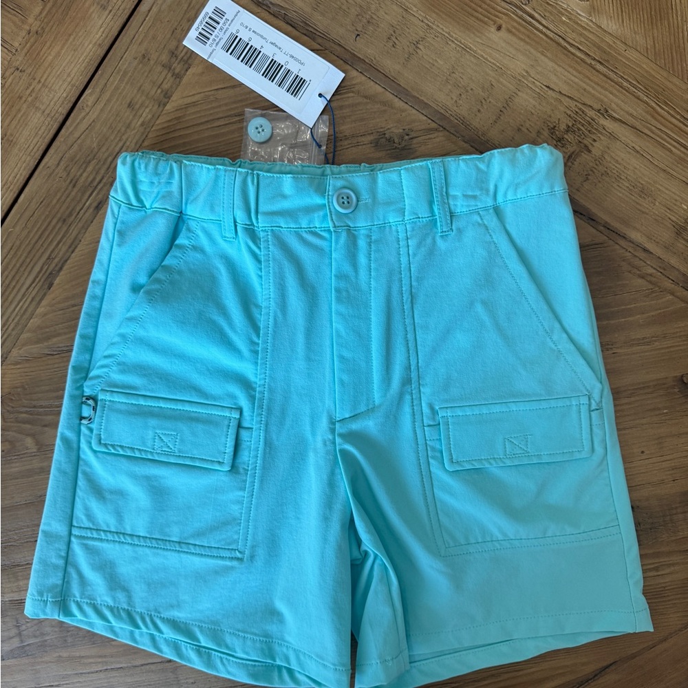 Prodoh Boys Inshore Performance Aqua Shorts with Pockets